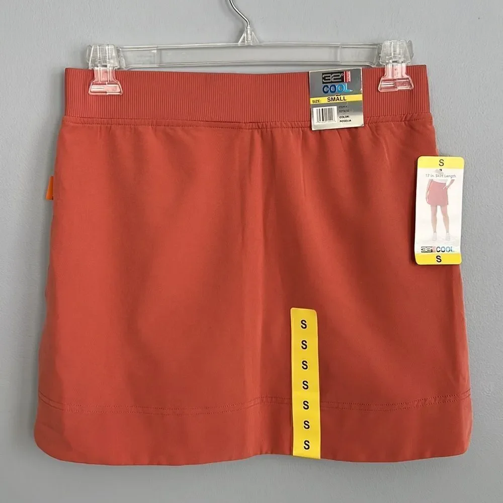 Women’s performance athletic 32° cool size small new skirt Tennis athletic